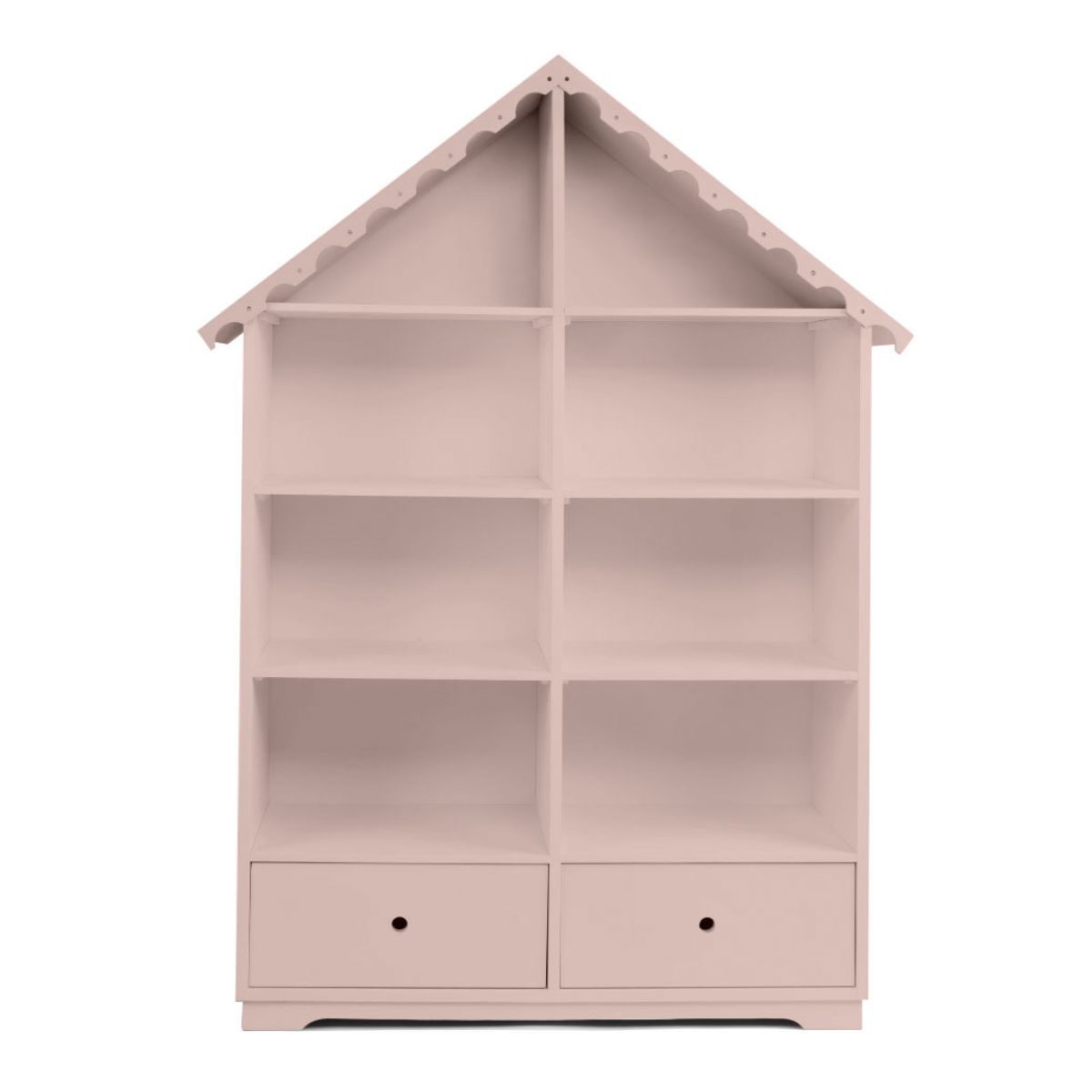Estantería Para Niños y Niñas de Madera |  Forma De Casa .
