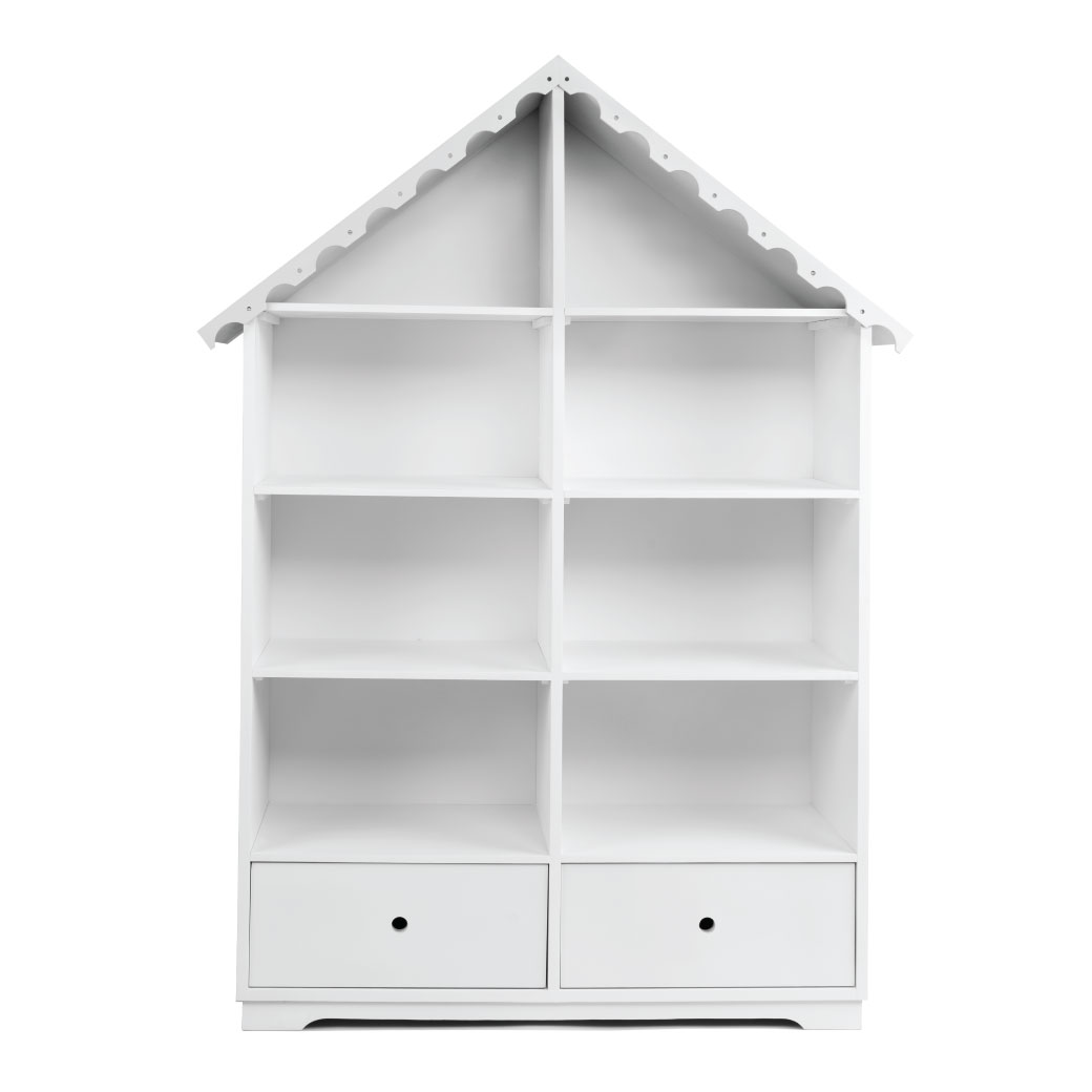 Estantería Para Niños y Niñas de Madera |  Forma De Casa .