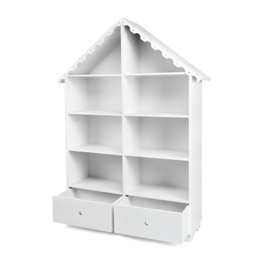 Estantería Para Niños y Niñas de Madera |  Forma De Casa .