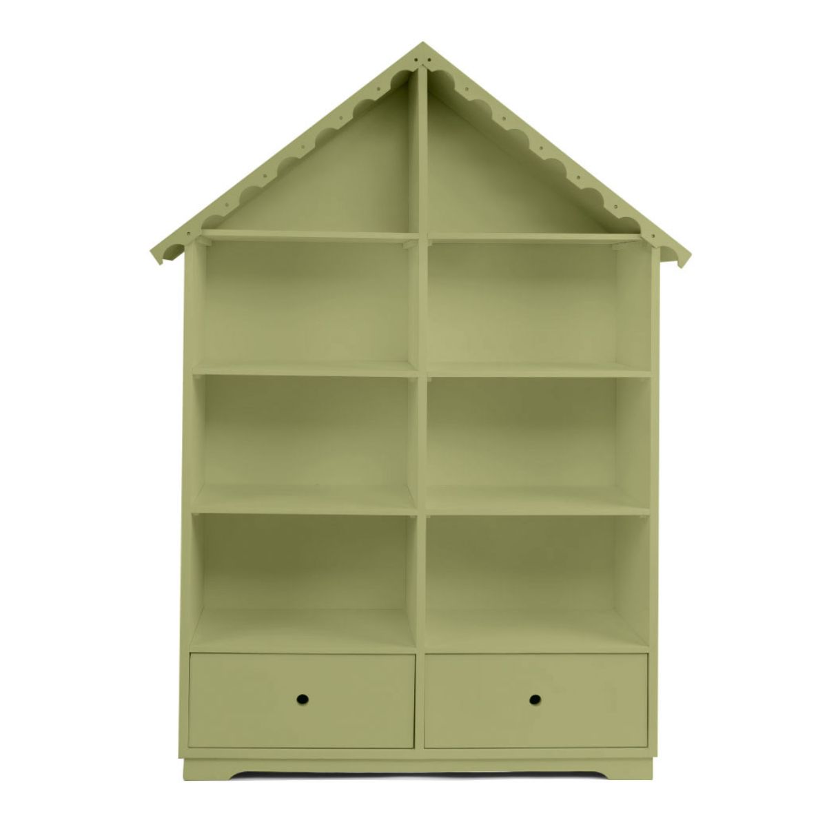 Estantería Para Niños y Niñas de Madera |  Forma De Casa .