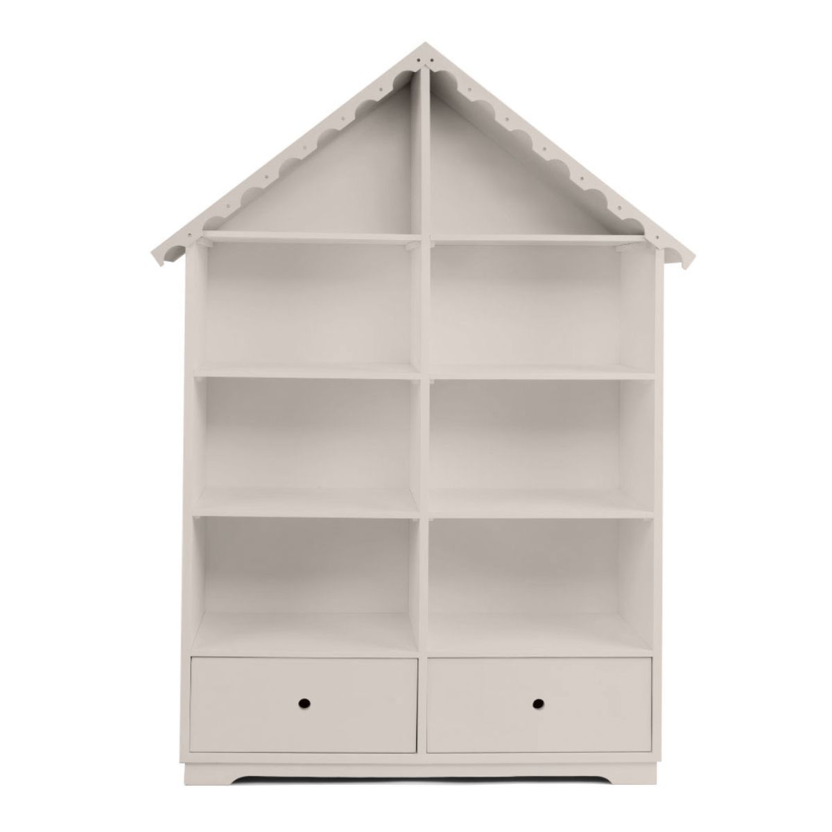Estantería Para Niños y Niñas de Madera |  Forma De Casa .