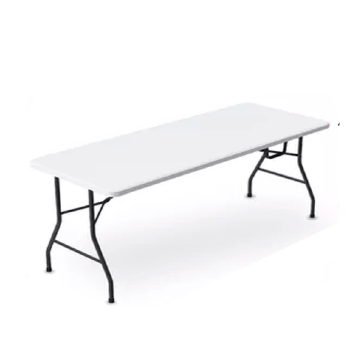 Mesa Plegable Plástico Tipo Portafolio 1.80m Jardín Portátil.