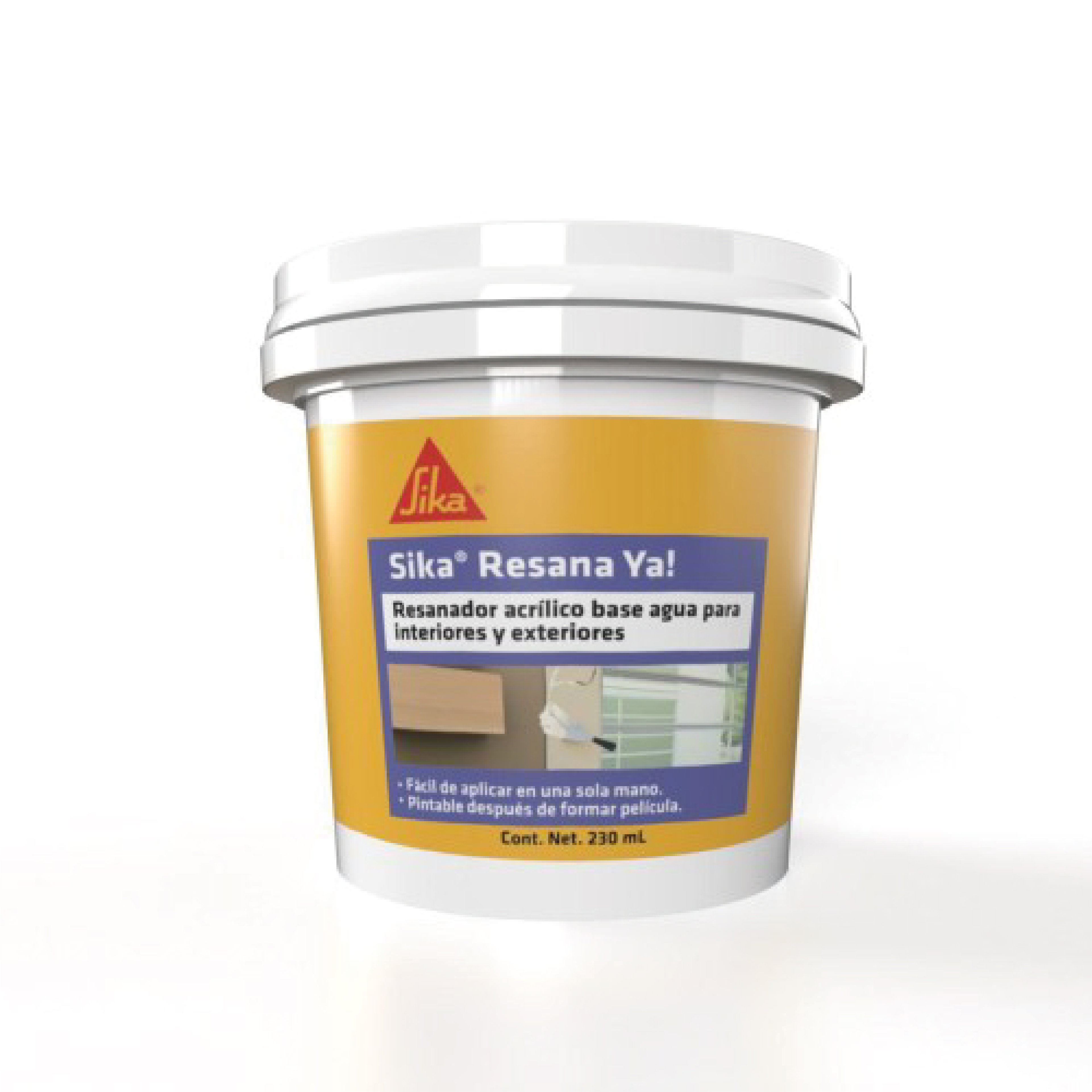 Reparador acrílico Sika Resana Ya  230 Ml.