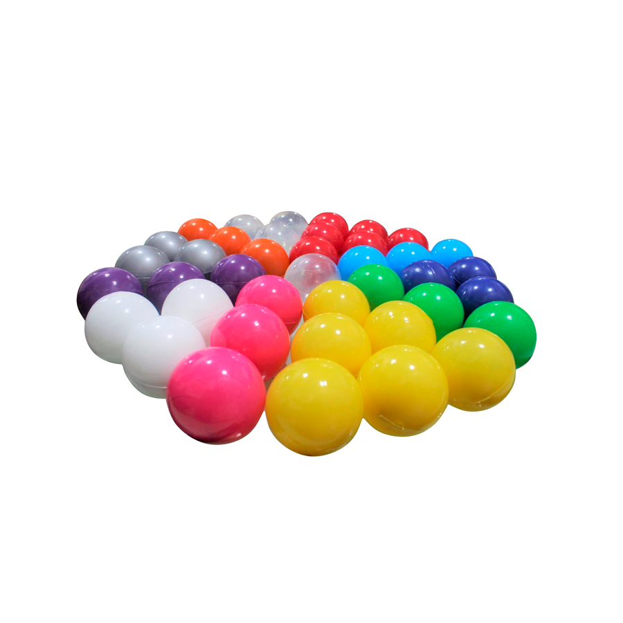 Alberca De Pelotas + Colchoneta De Fondo + Rampa Y Escalera + 300 Pelotas + 4 Cubos Multicolor DIDJIG Estimulación Temprana 
