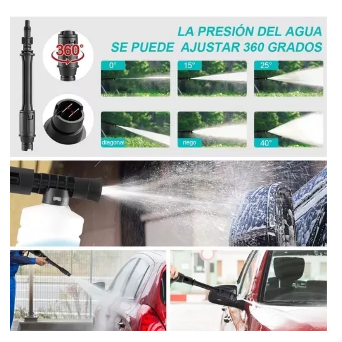 Hidrolavadora Auto Drive Portátil Eléctrica Hidro Lavadora.