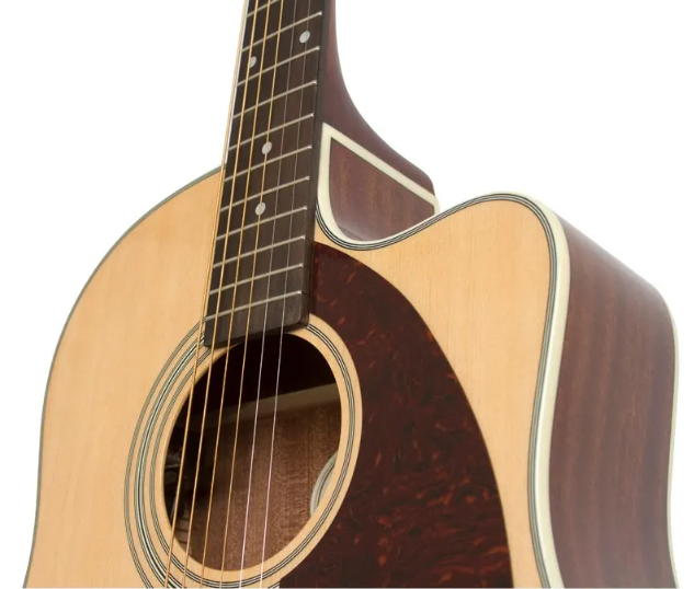Guitarra Electroacustica Epiphone J-15 EC con estuche rígido incluido