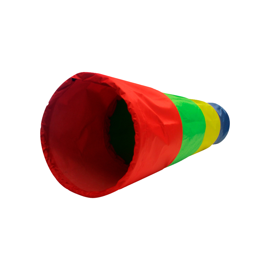 Alberca De Pelotas 120cm*20cm*10cm + Túnel Gusano Multicolor DIDJIG Estimulación Temprana  