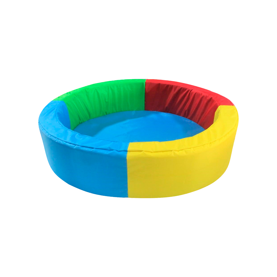 Alberca De Pelotas 120cm*20cm*10cm + Túnel Gusano Multicolor DIDJIG Estimulación Temprana  