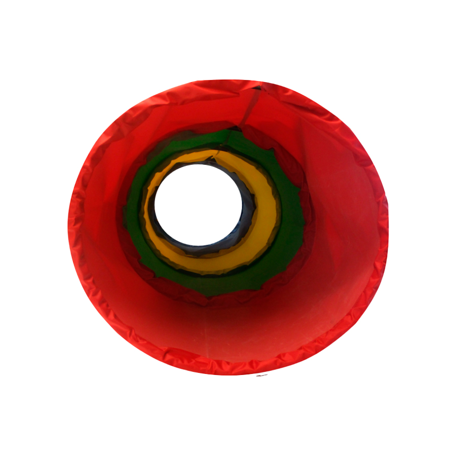 Alberca De Pelotas 120cm*20cm*10cm + Túnel Gusano Multicolor DIDJIG Estimulación Temprana  