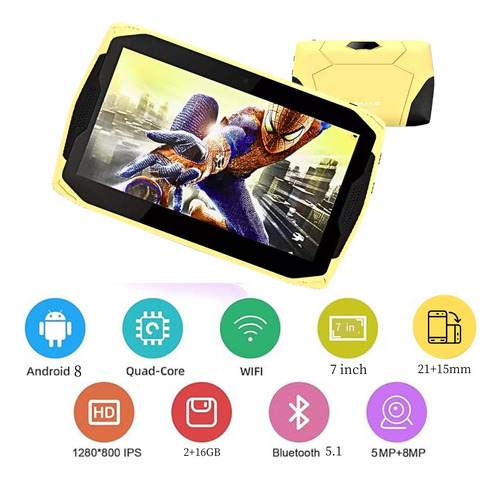 Tablet Para Niños 7 Pulgadas 6g+128gtableta Android 11