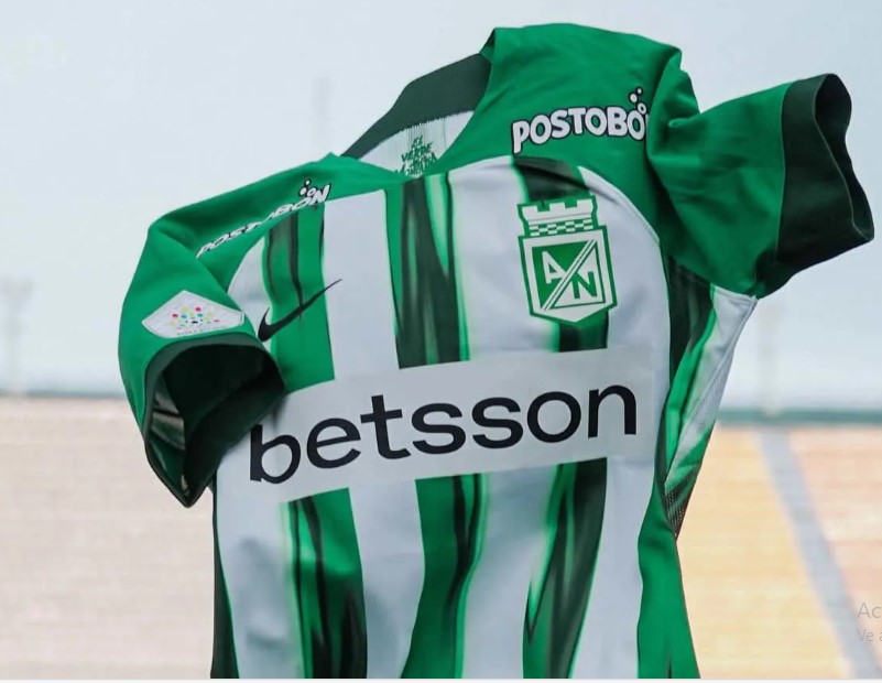 Nuevo! Jersey Atletico Nacional 2024/2025 Colombia Medellin Local Verde Talla M.