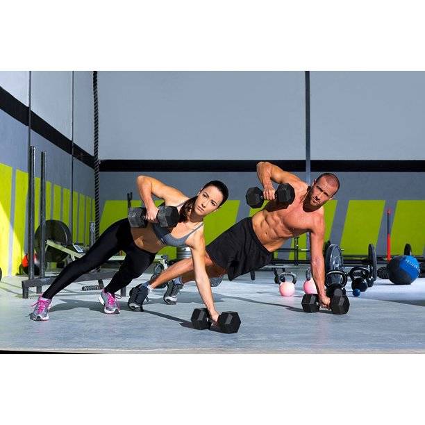 Par de Mancuernas hexagonales 12 Lb MDFitness, Mancuernas para Ejercicio, Pesas para Ejercicio en casa, Pesas hexagonales, Pesas Ejercicio, Pesas de Ejercicio, Mancuernas para Ejercicio en casa