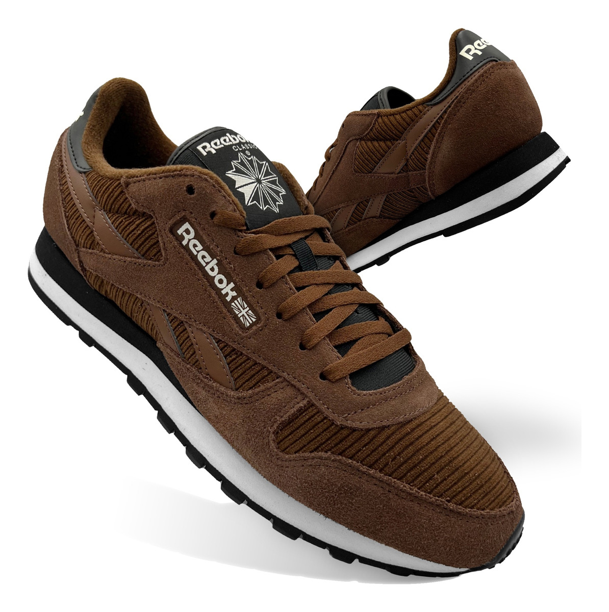 Tenis reebok de fashion piel para hombre