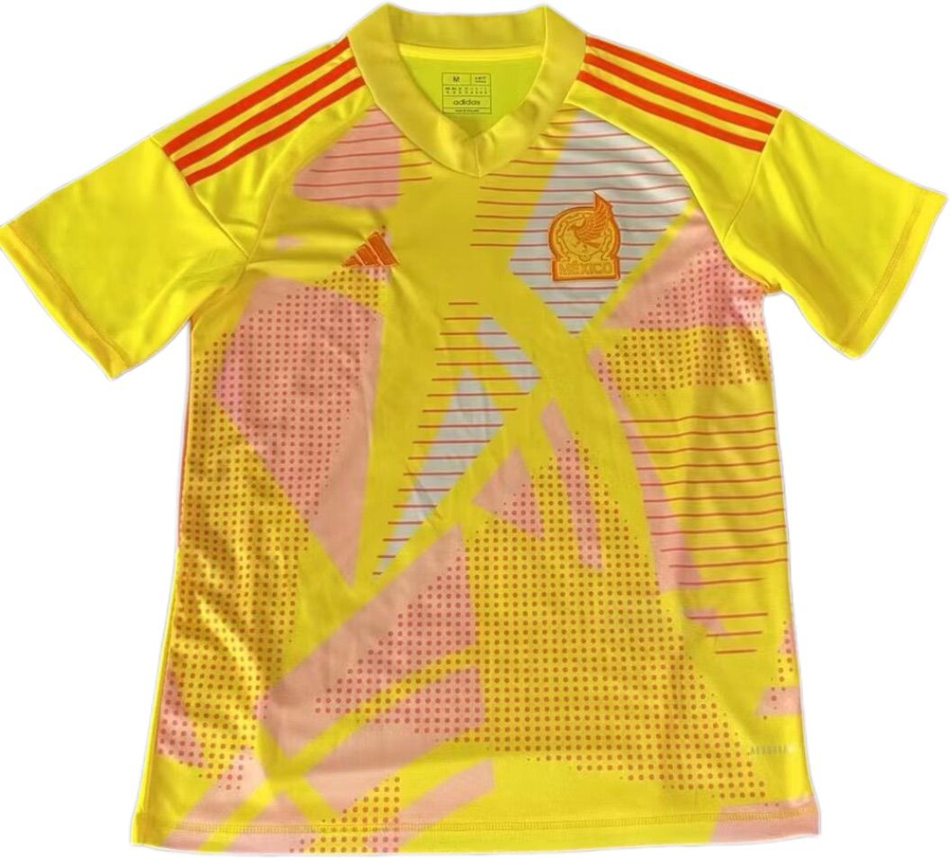 Nuevo! Jersey Mexico Copa America 2024/2025 Portero Amarillo Titular Talla L.