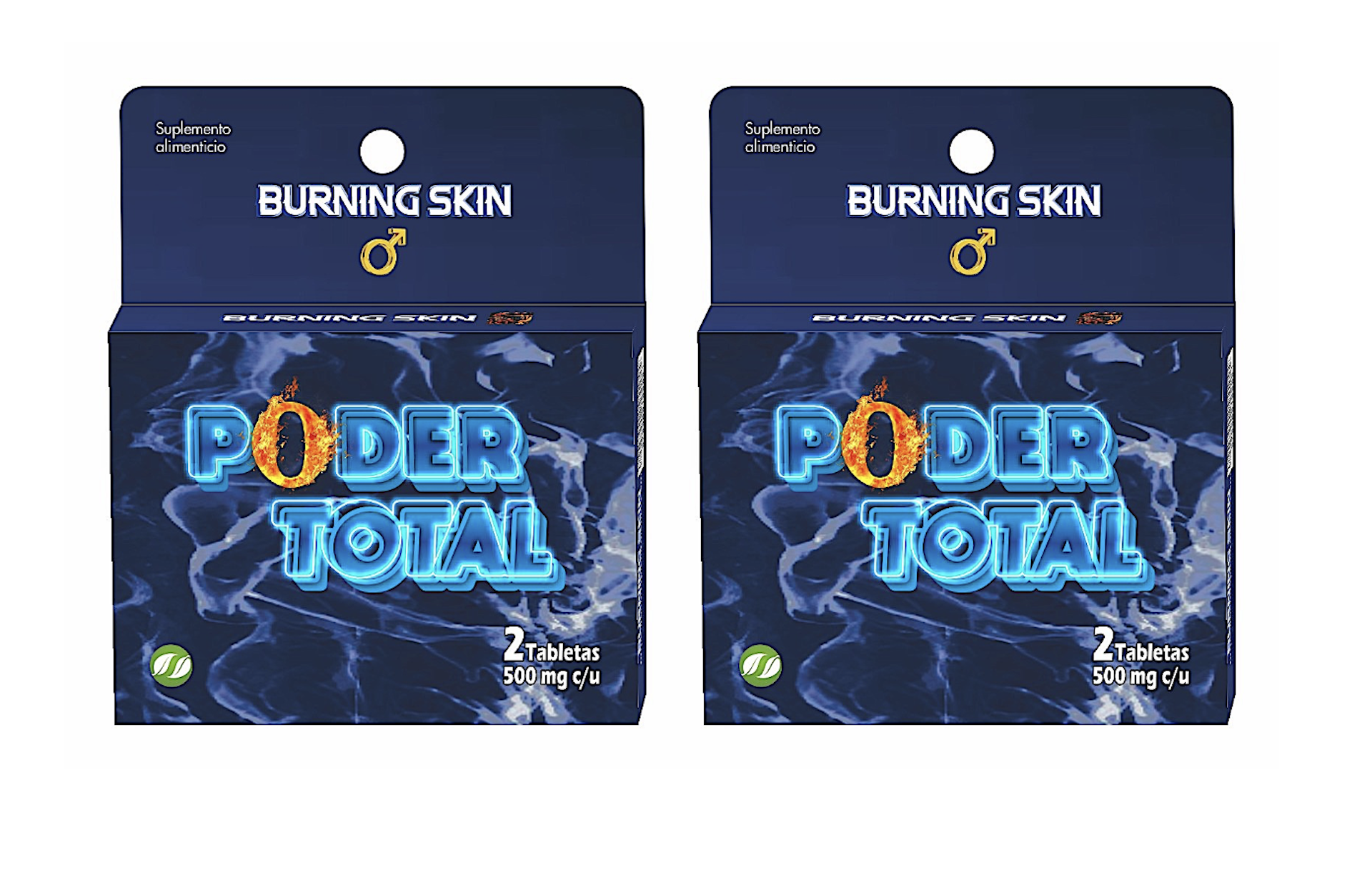 Poder Total Masculino Natural 4 Tabletas