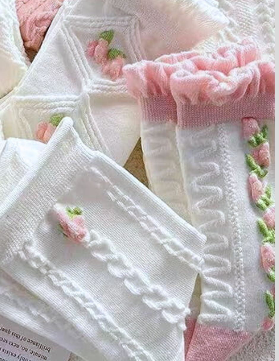 Set de calcetines coquette para dama Ultra Femeninos.