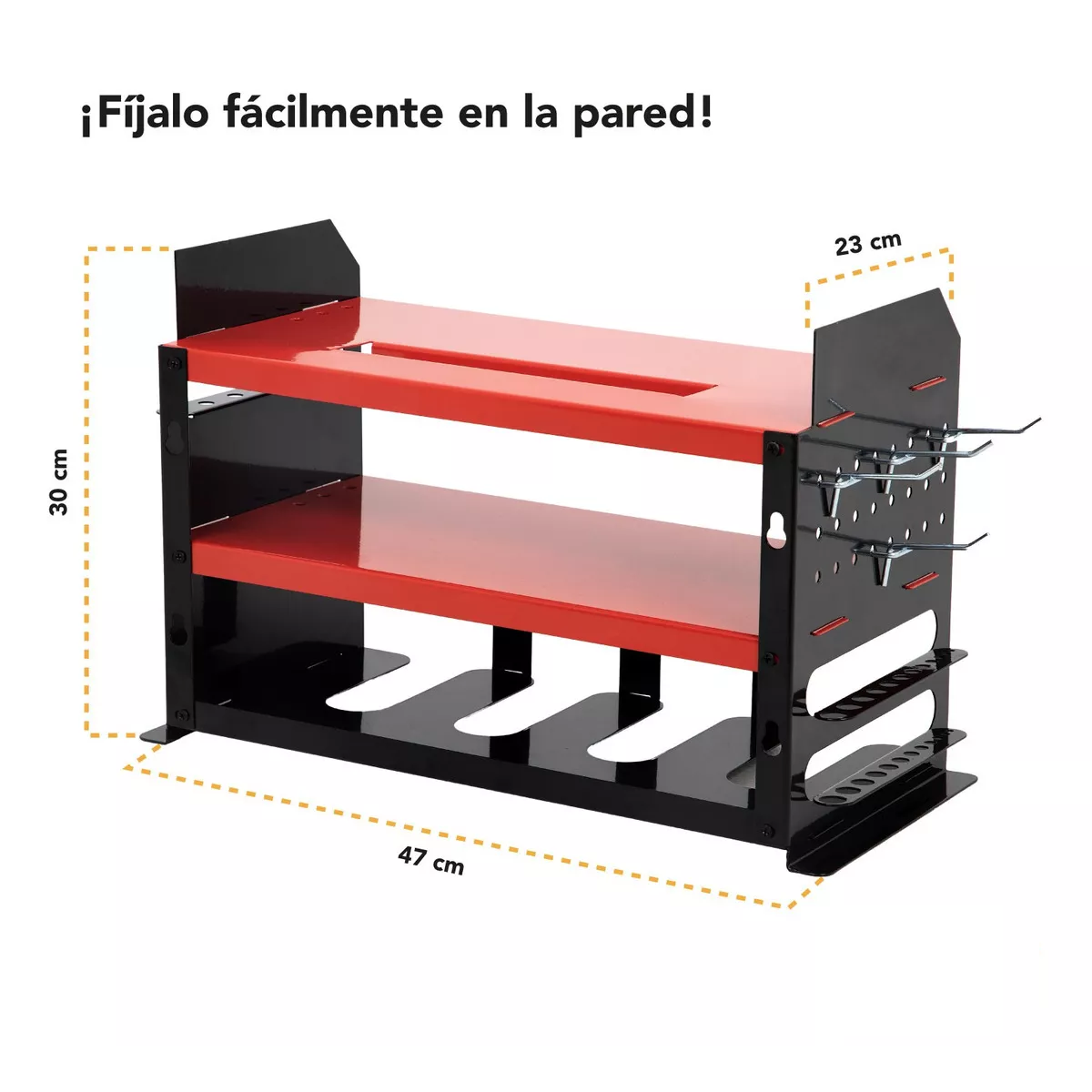 Organizador De Herramientas Electricas Almacenamiento Pared.