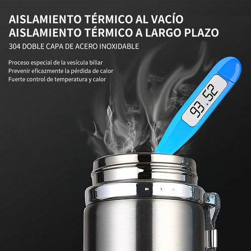 Termo De Premium Acero Inoxidable,botella De Agua 1l