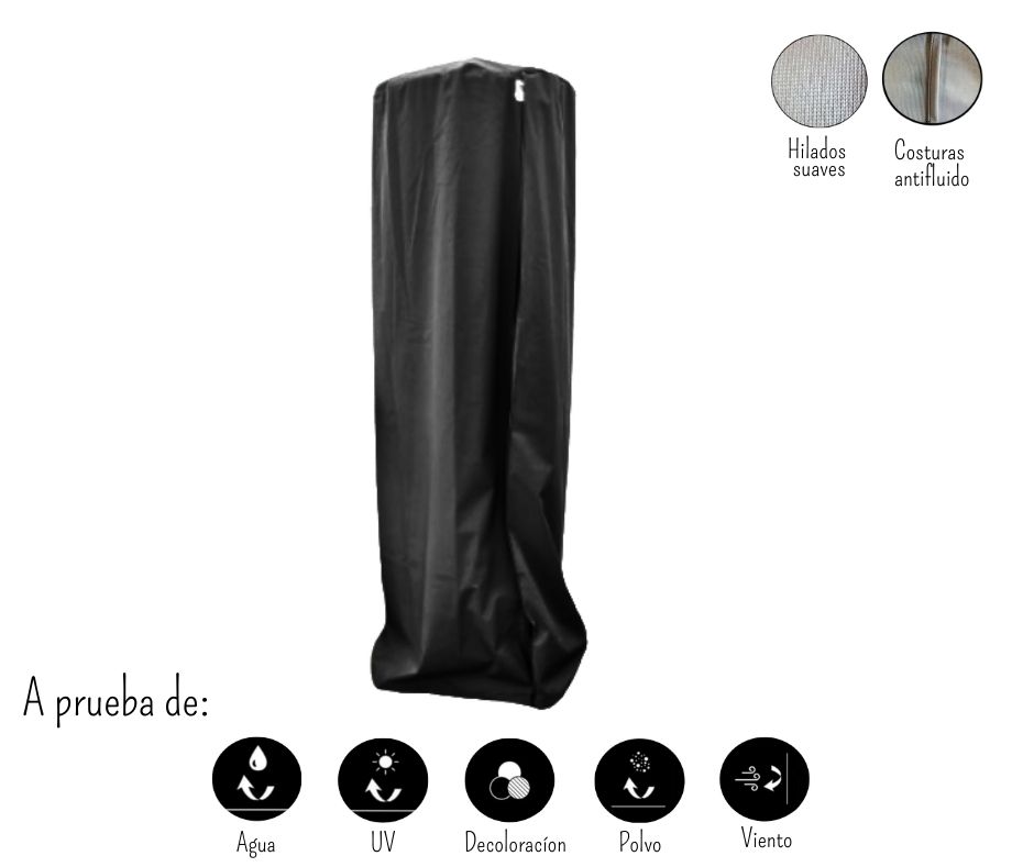 Funda Protectora para Calentador de Patio 173 cm altura-RMS Innova Línea Luxury.
