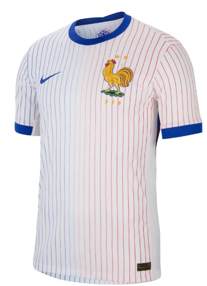 Nuevo! Jersey Francia Eurocopa 2024/2025 Visita Blanca Talla S.