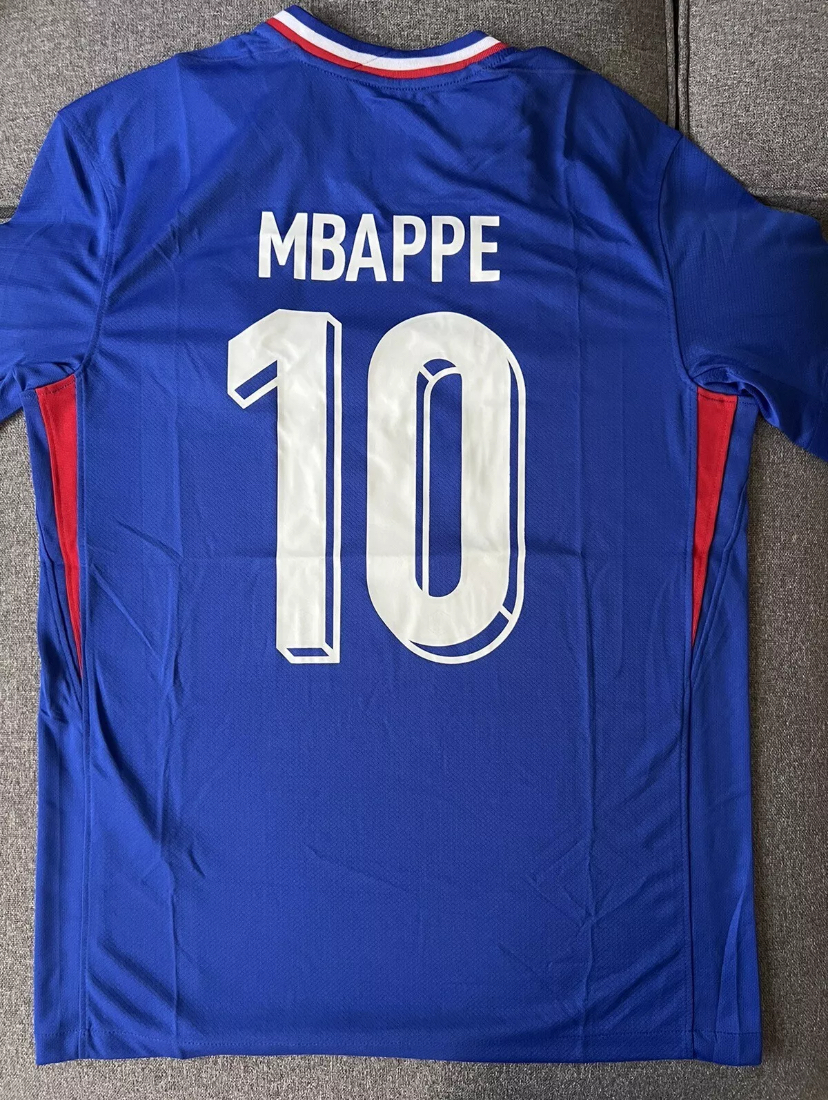Nuevo! Jersey Francia Eurocopa 2024/2025 Local Azul Titular Mbappe 10 Talla L