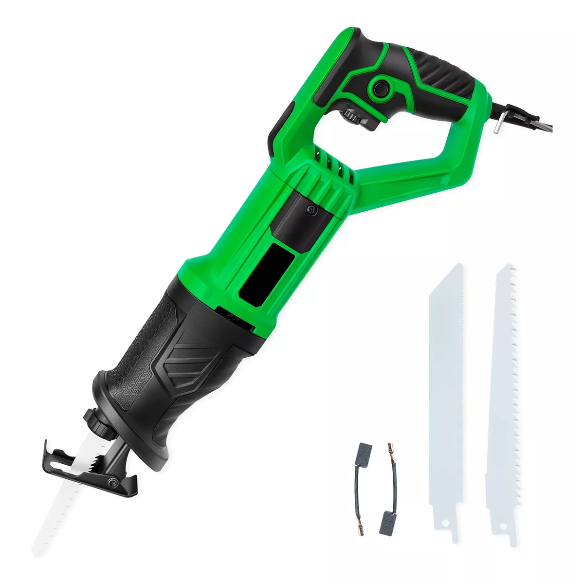 Sierra Sable 900w Velocidad Variable Industrial Verde.