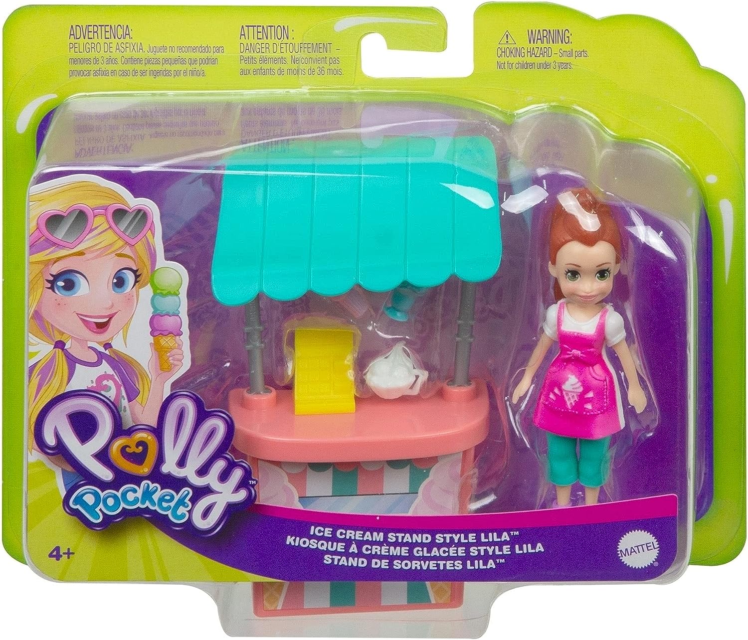 Polly Pocket Puesto De Helados.