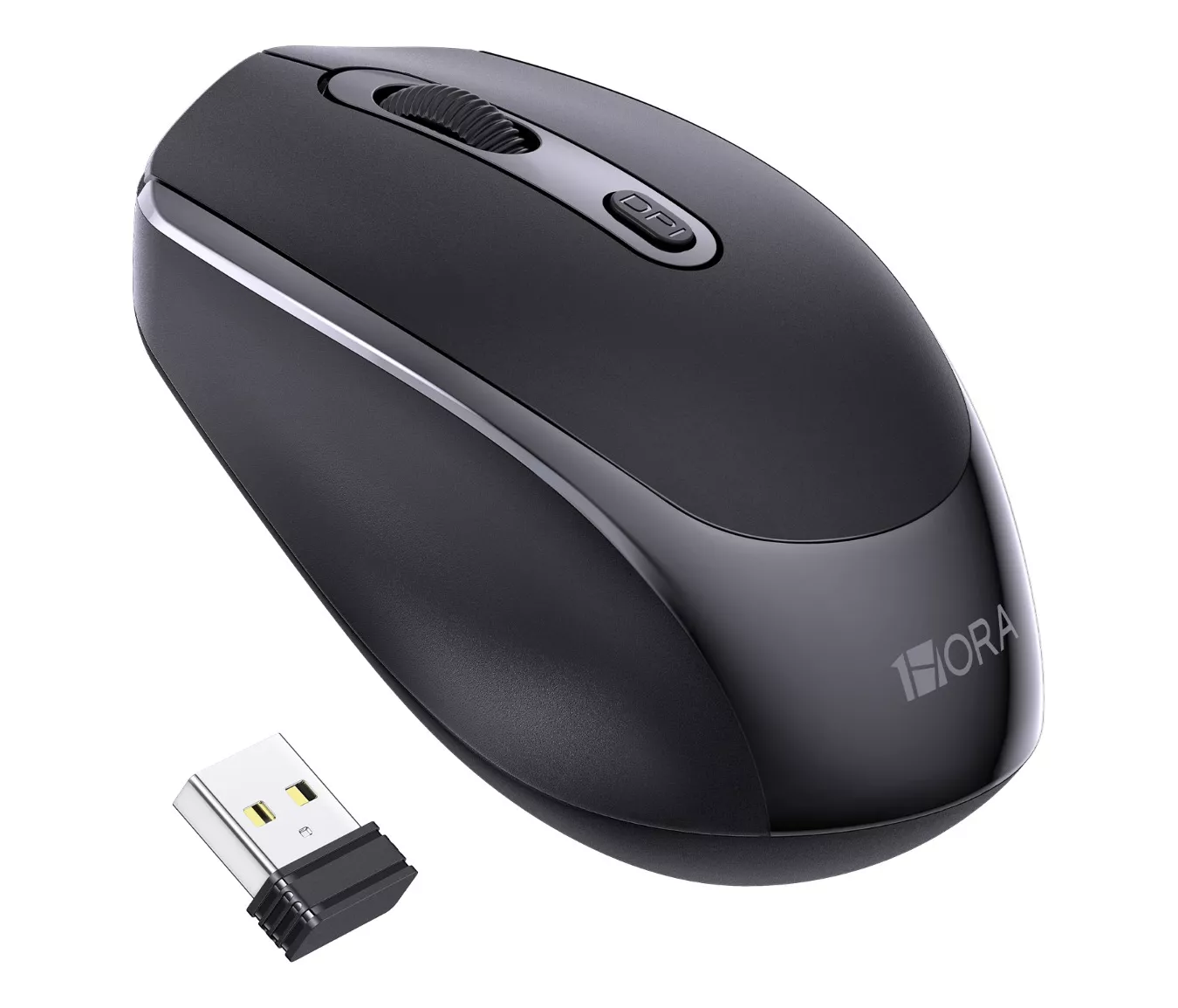 ML Ratón Inalámbrico Mouse Silencioso Portátil 2.4g 3 Dpi Ratón De Computadora Con Receptor Usb Para Laptop, Pc, Notebook Pilas Aa Incluidas.