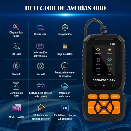 Obd2 Profesional Scanner Para Auto 35901 Códigos Avería