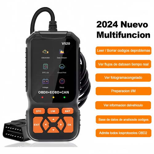 Obd2 Profesional Scanner Para Auto 35901 Códigos Avería