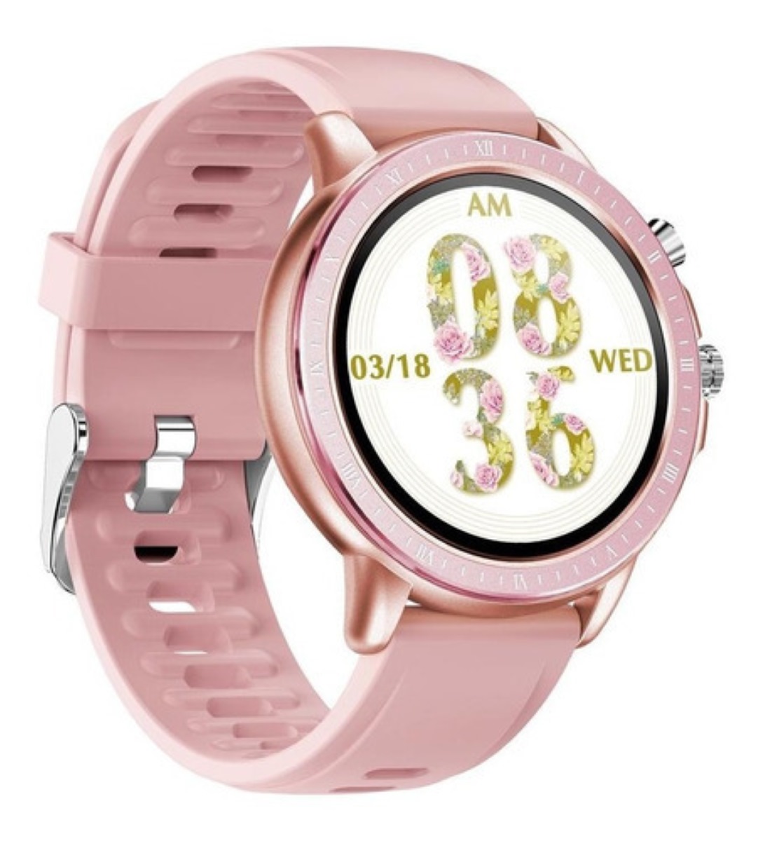 Reloj Inteligente Smartwatch S02 Android Diseño Elegante, Color Rosa