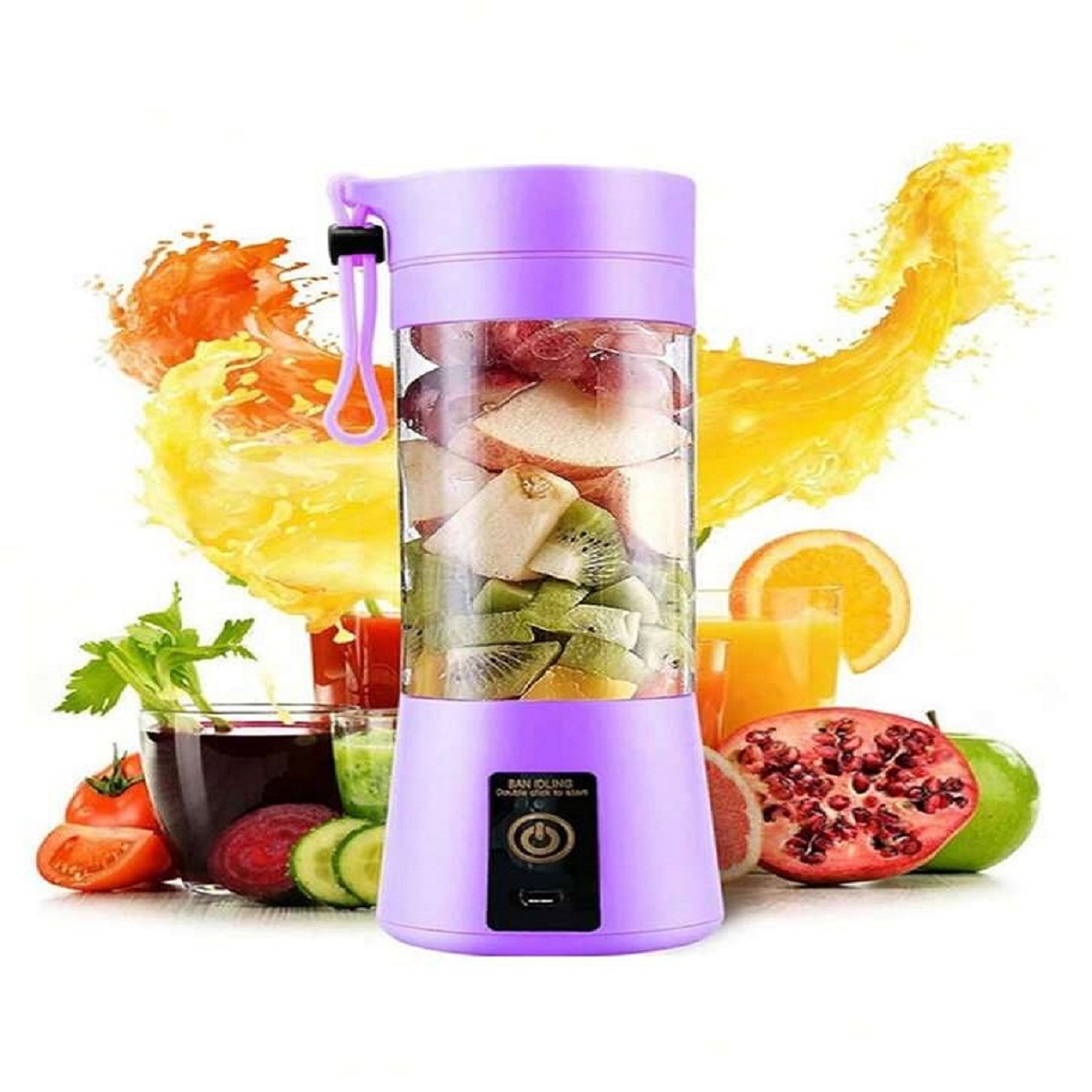 Mini Vaso Licuadora Portátil Recargable Extractor Portátil.