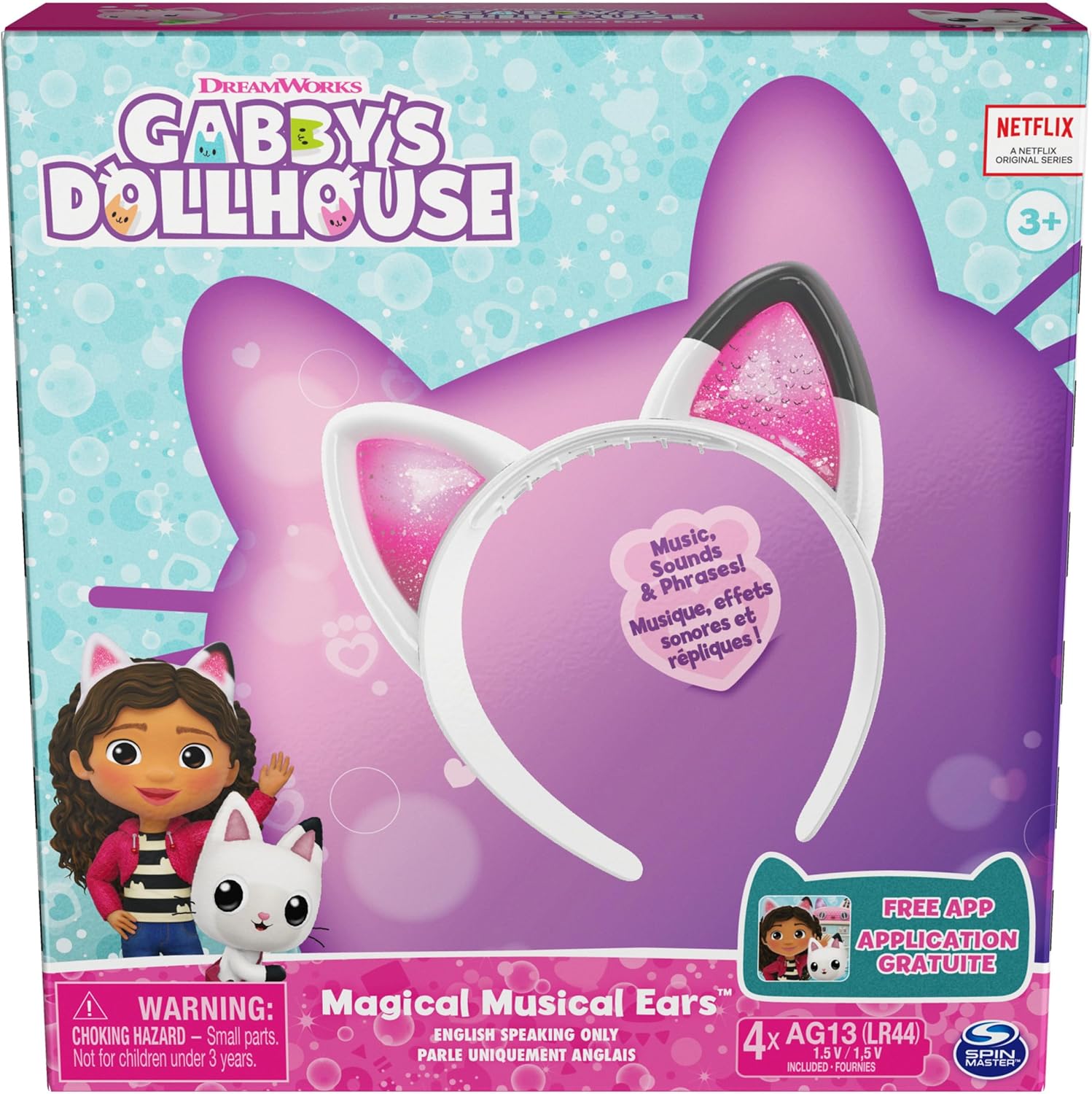 Gabby's Dollhouse, Orejas De Gato Musicales Mágicas.