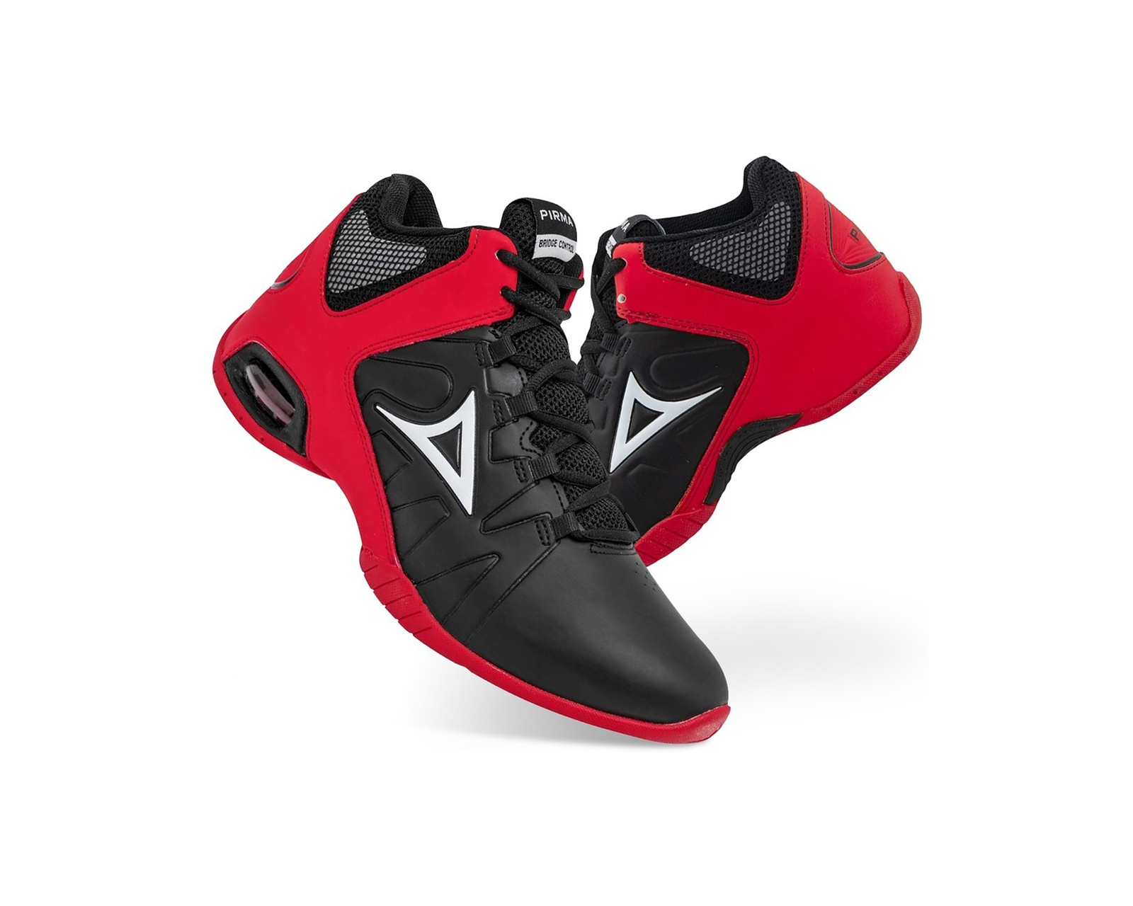 Tenis Pirma Bskt Hombre Sneakers Wilkins 795 Negro Rojo.