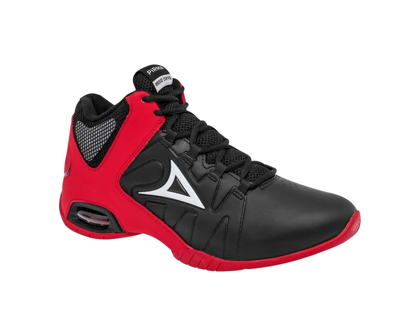 Tenis Pirma Bskt Hombre Sneakers Wilkins 795 Negro Rojo.