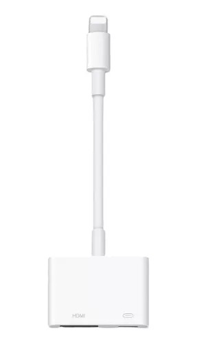 Adaptador Audio Vídeo Hd iPhone iPad Tv Hdtv 1080p 8pines.