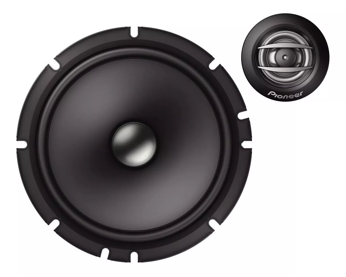 Bocinas Audio Coche Set De Medios 6.5 + Tweeter Pioneer 350w.