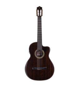 Guitarra Electroacústica Palmer Negra, Nylon PC16CEQ