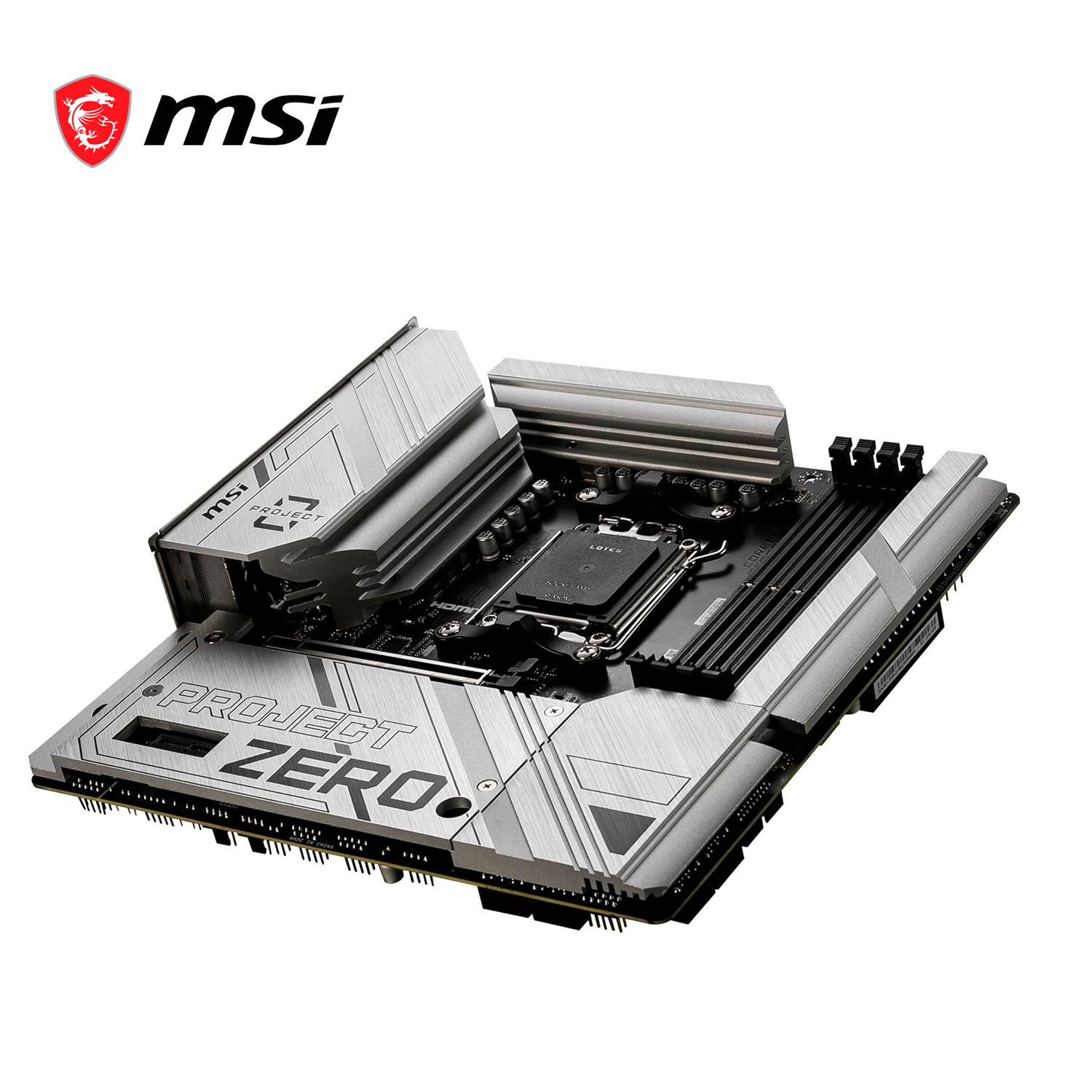 Mb Msi B650M Project Zero Amd Ddr5 256GB M-ATX Wifi Hdmi Dp AM5.