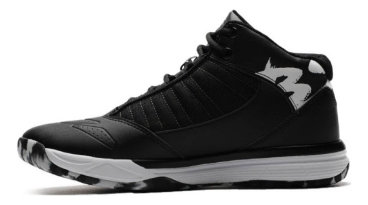 Tenis Urbano Pirma Basquetball 2000 Color Negro Hombre.