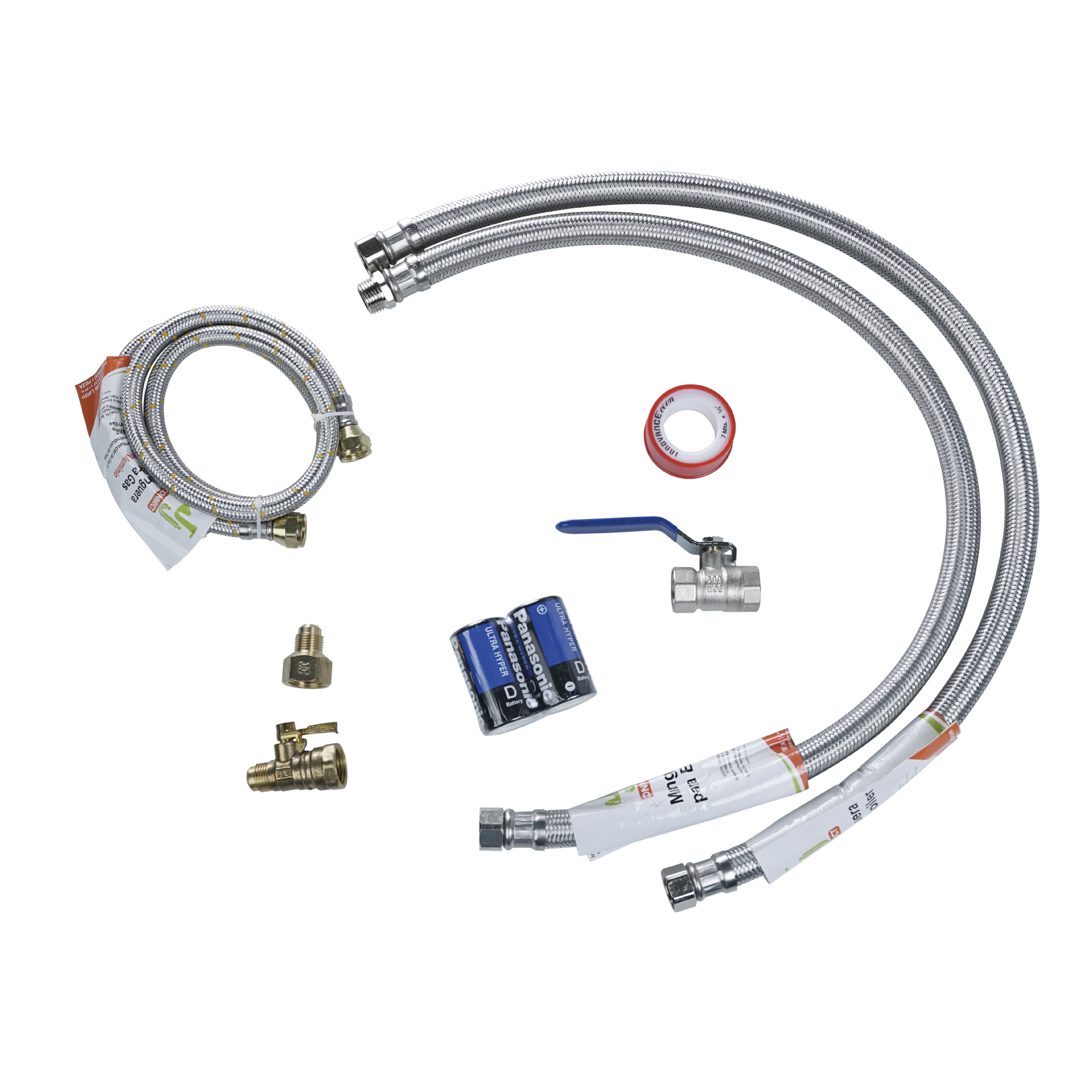 Calentador de paso c/ kit de instalación Gaxeco Eco6000-N.