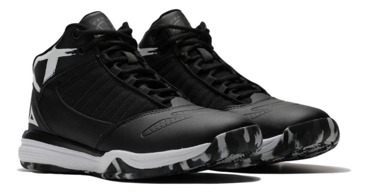 Tenis Urbano Pirma Basquetball 2000 Color Negro Hombre.