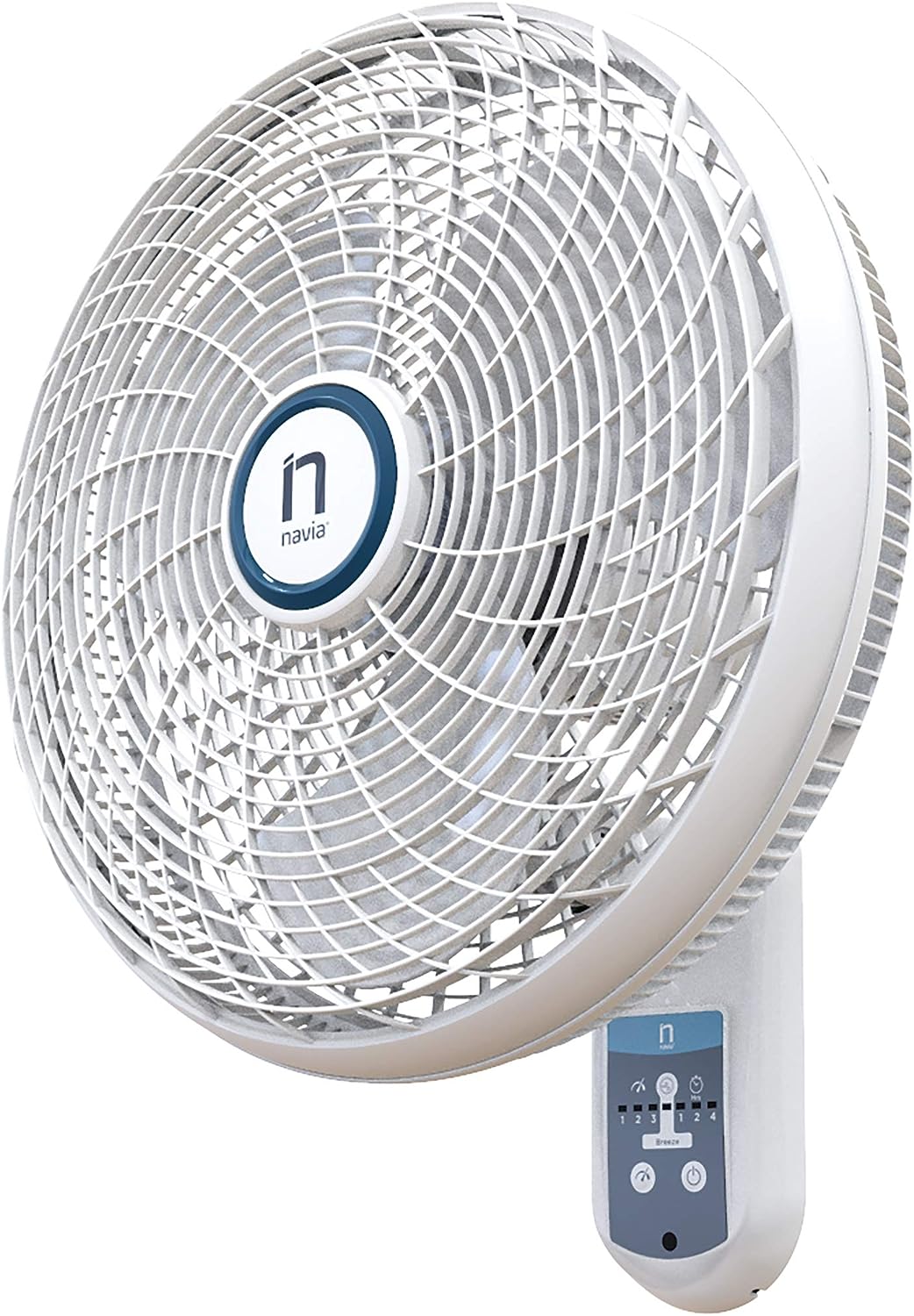 Ventilador de pared 18" c/remoto marca navia.