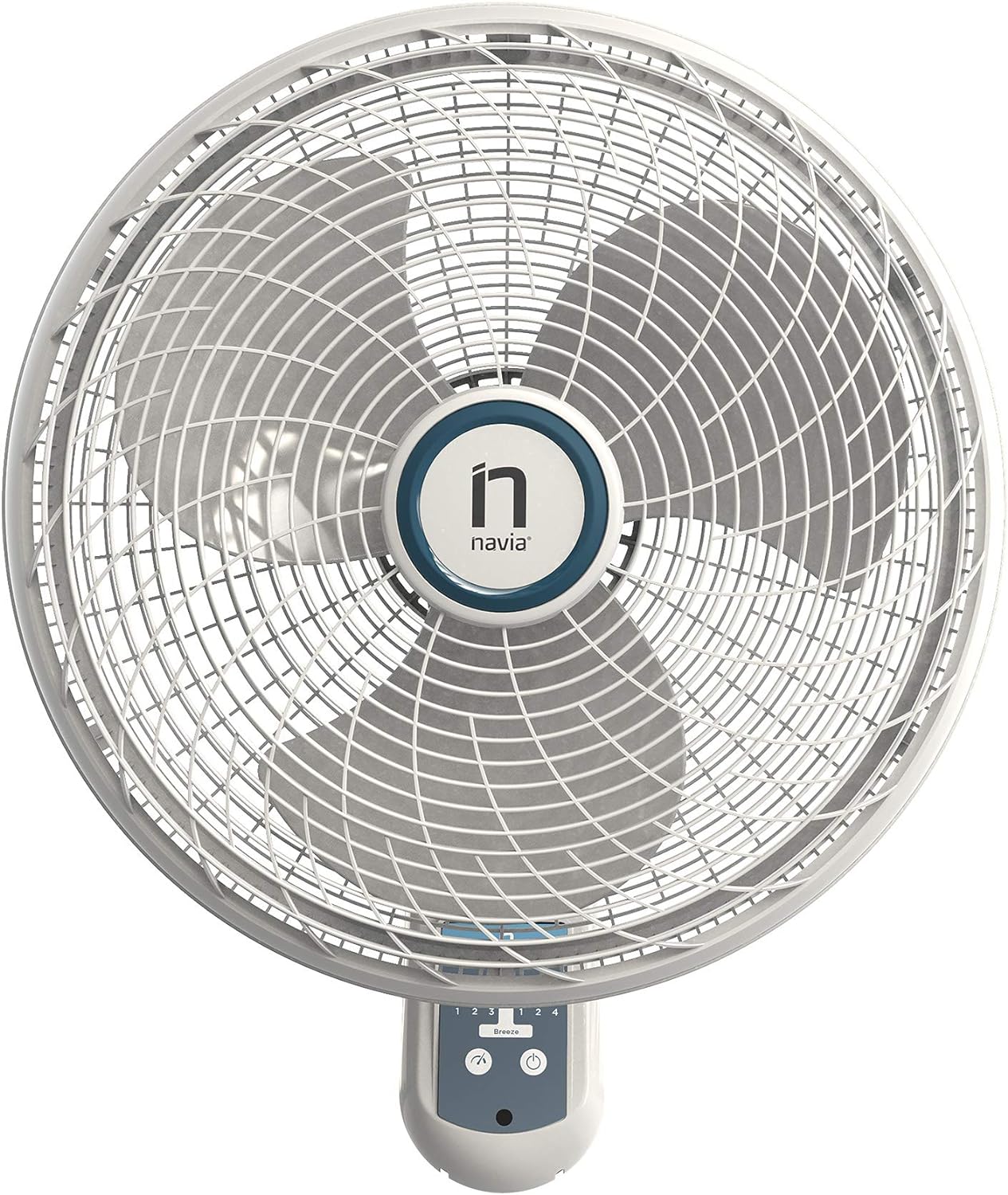 Ventilador de pared 18" c/remoto marca navia.