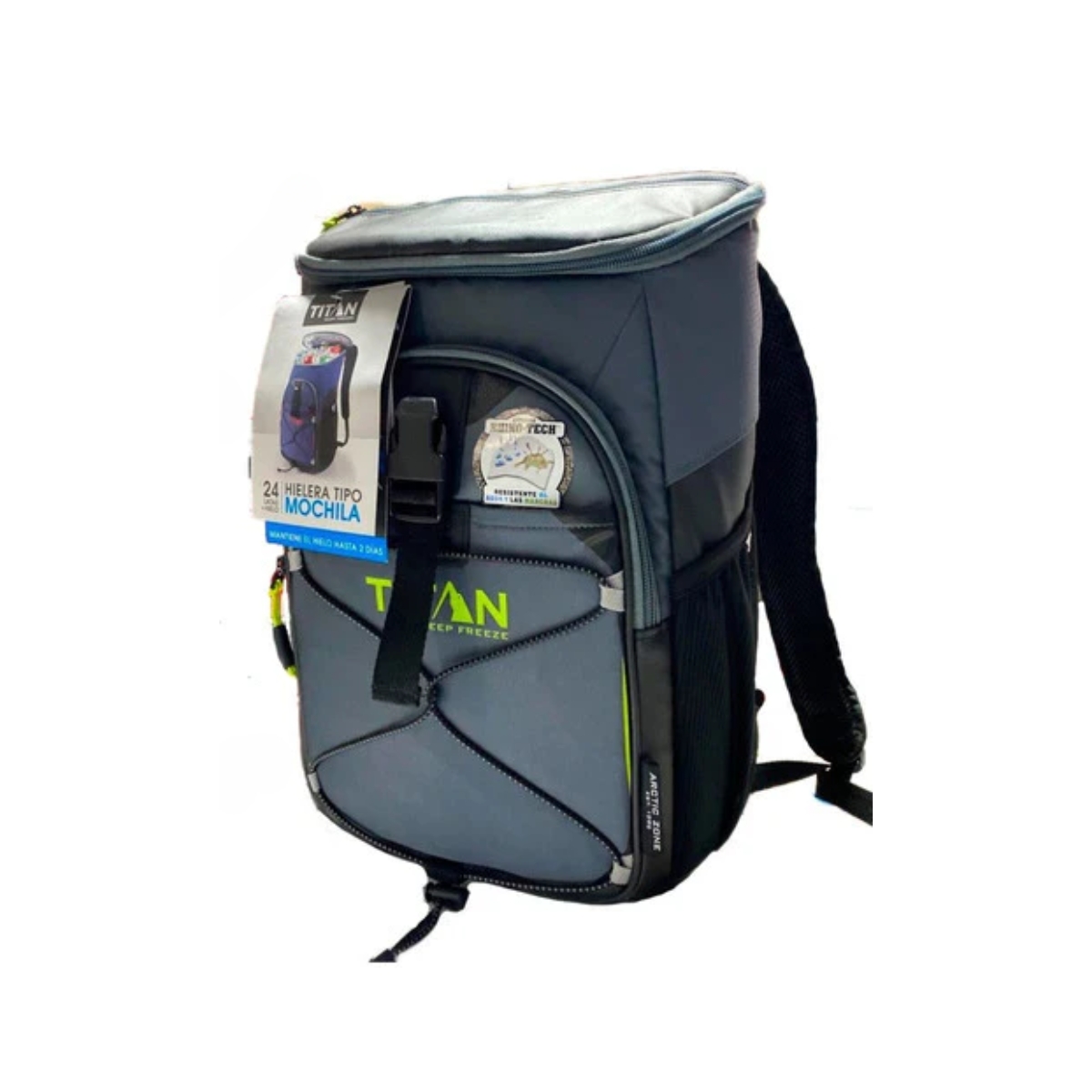 Hielera Tipo Mochila Titan Backpack Deep Freeze 24 Latas Aislamiento - Multicolor.