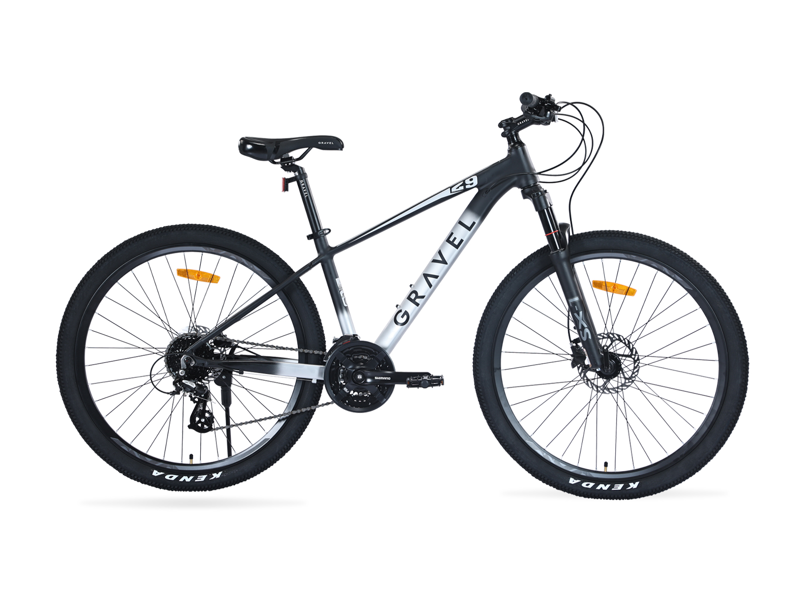 Bicicleta Gravel Andes Mtb De Montaña R29 24v Shimano Altus Color Plateado Tamaño del cuadro M