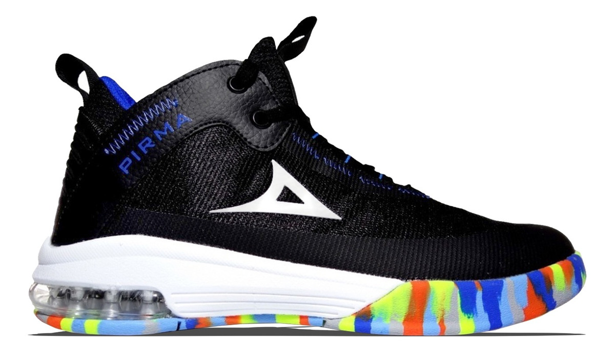 Tenis Pirma Deportivo Basketball 2011 Color Negro.