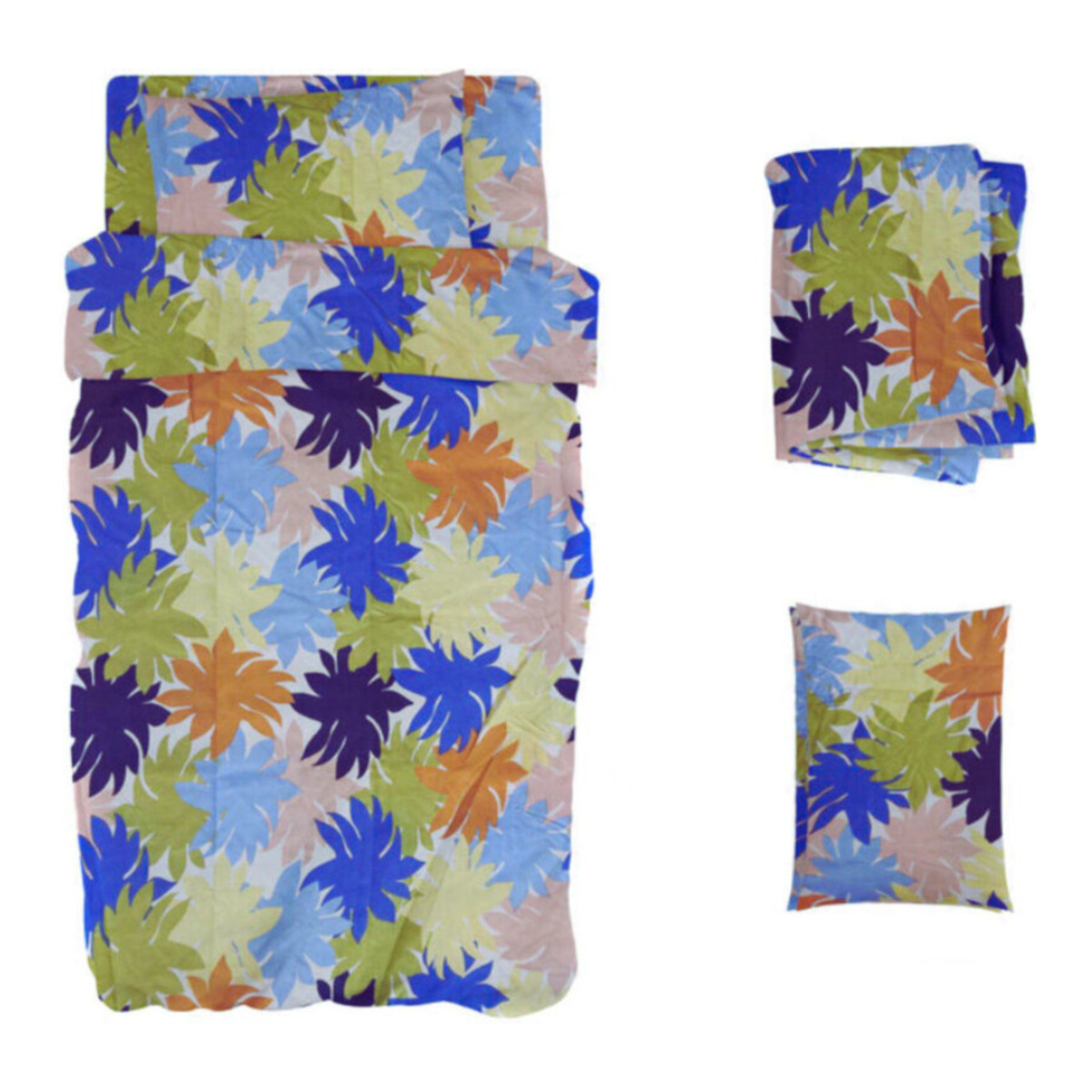 Juego de Sábanas de Microfibra Koala Estampada  -Individual -Hawaii.