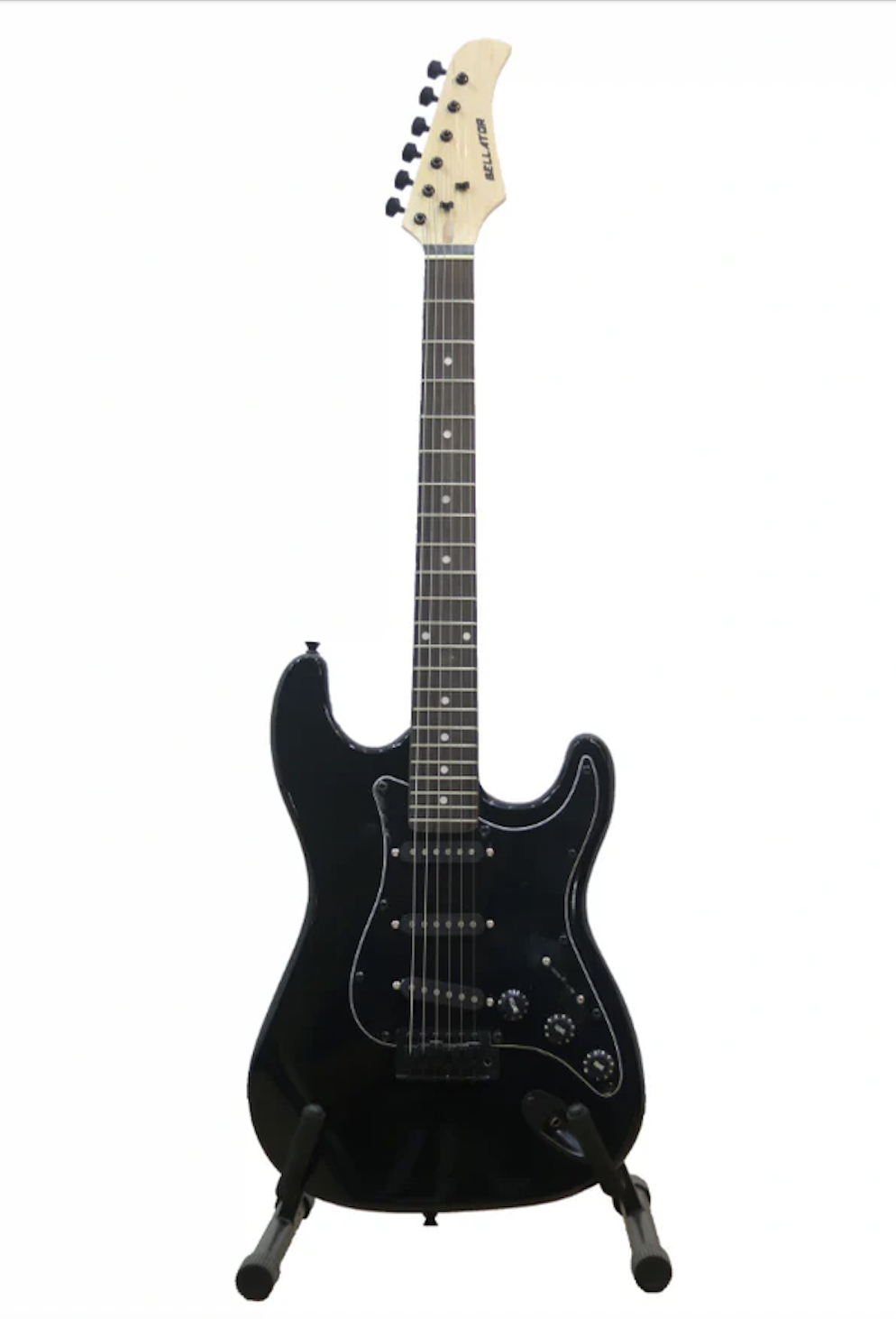 Paquete De Guitarra Eléctrica Bellator Amplificador Y Accesorios