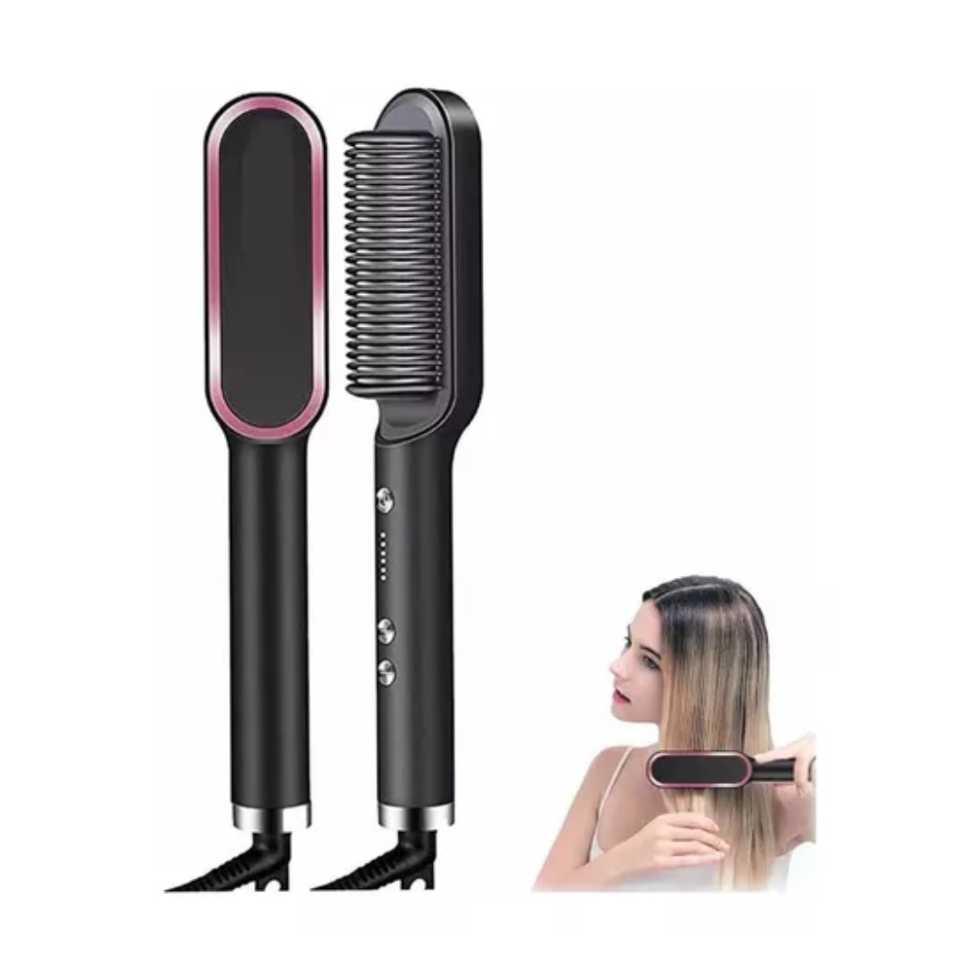 Cepillo para alaciar el cabello multifuncional.